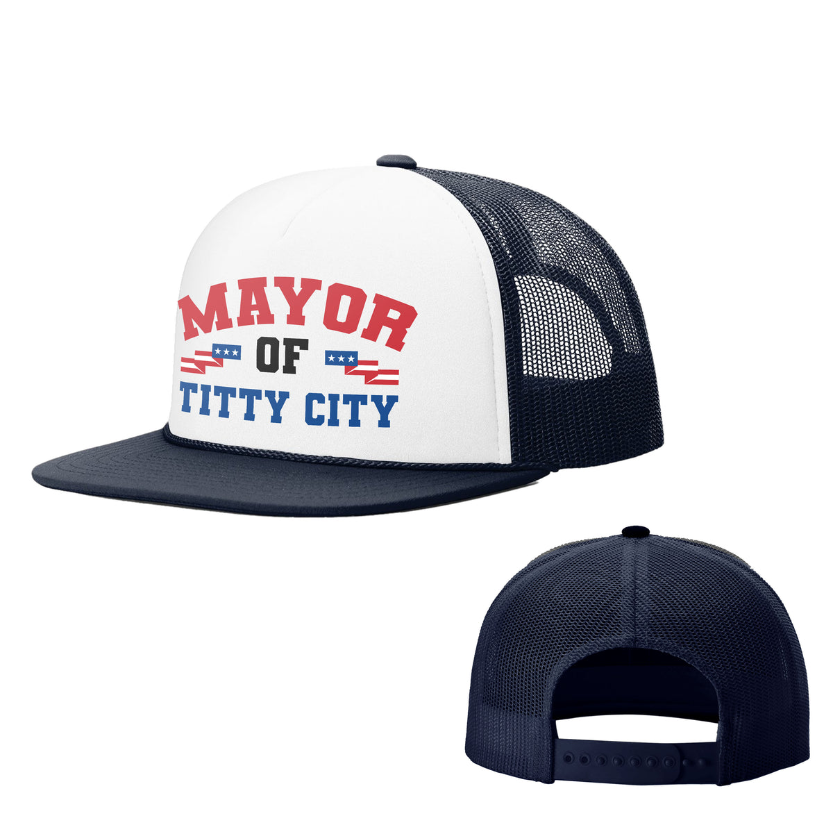 Mayor of Titty City Foamie Trucker Hat
