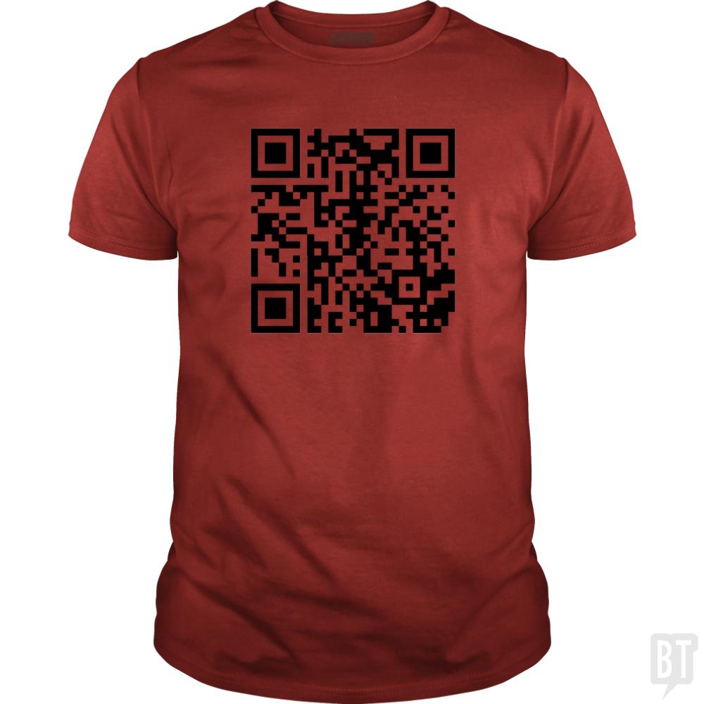 this is a rick roll qr code 