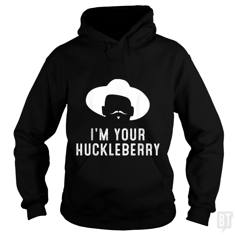 I'm your huckleberry funny sarcasm Long Sleeves - BustedTees.com