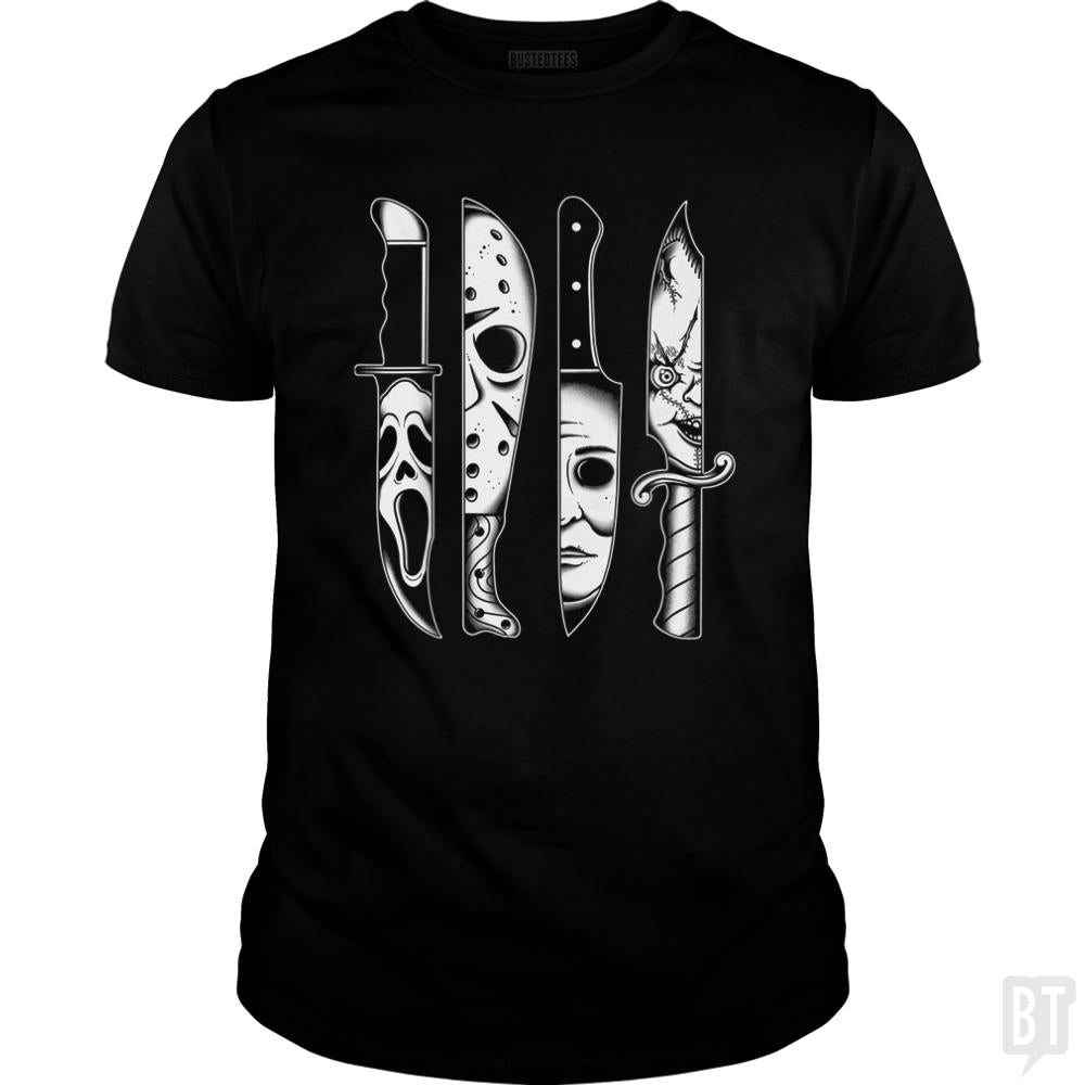 Horror Movie Knives - BustedTees.com