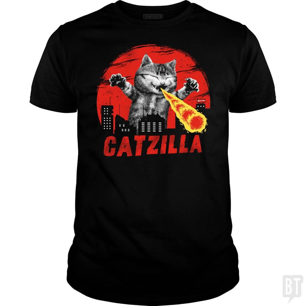 Catzilla - BustedTees.com