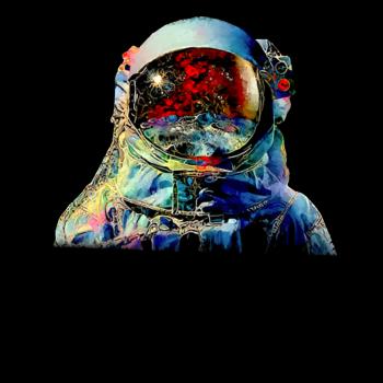 Spaceman Astronaut on a strange new world