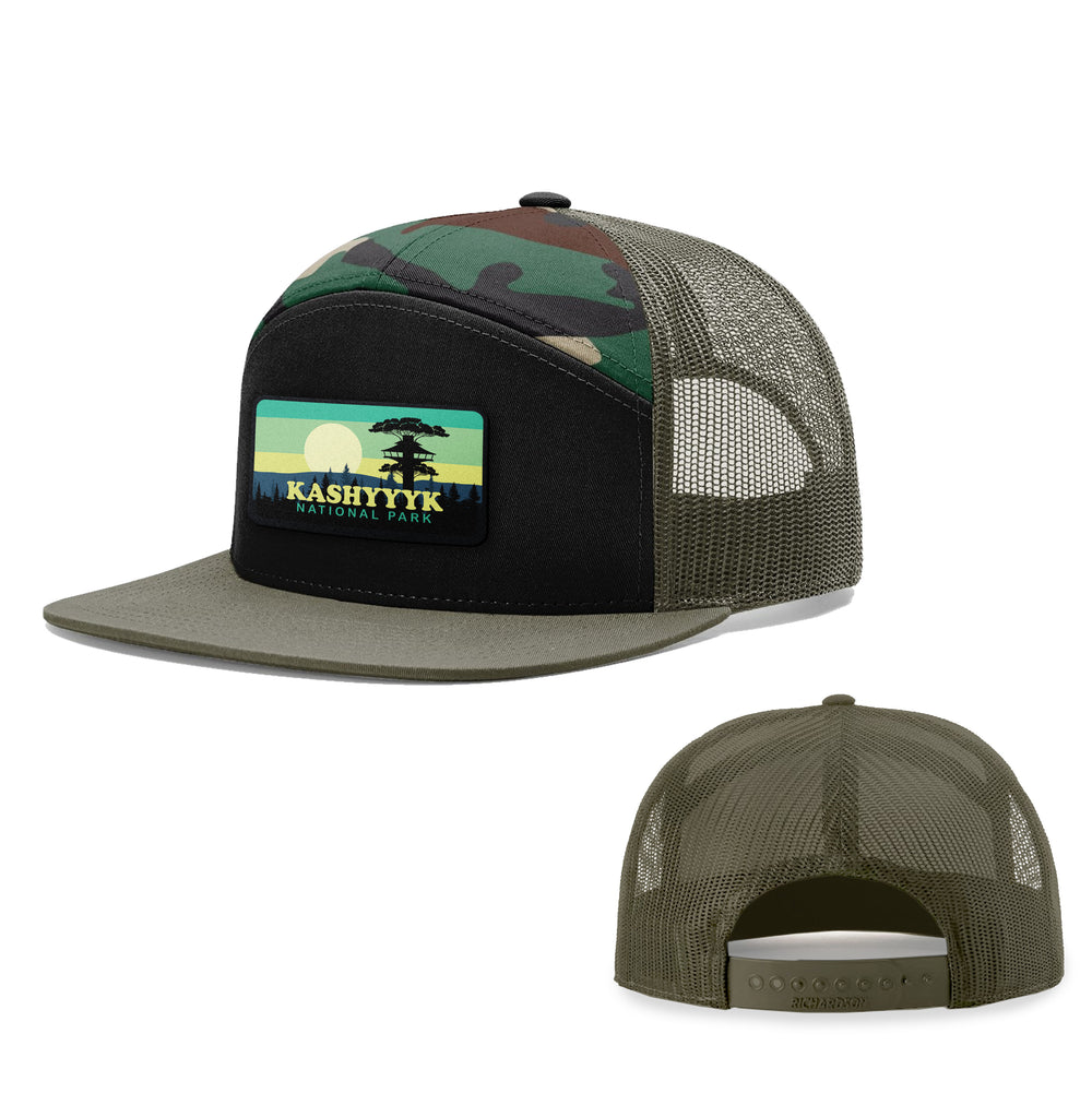 Kashyyyk National Park Patch 7 Panel Hats