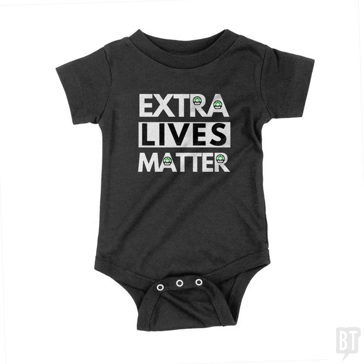 Extra Lives Matter Baby One-Piece