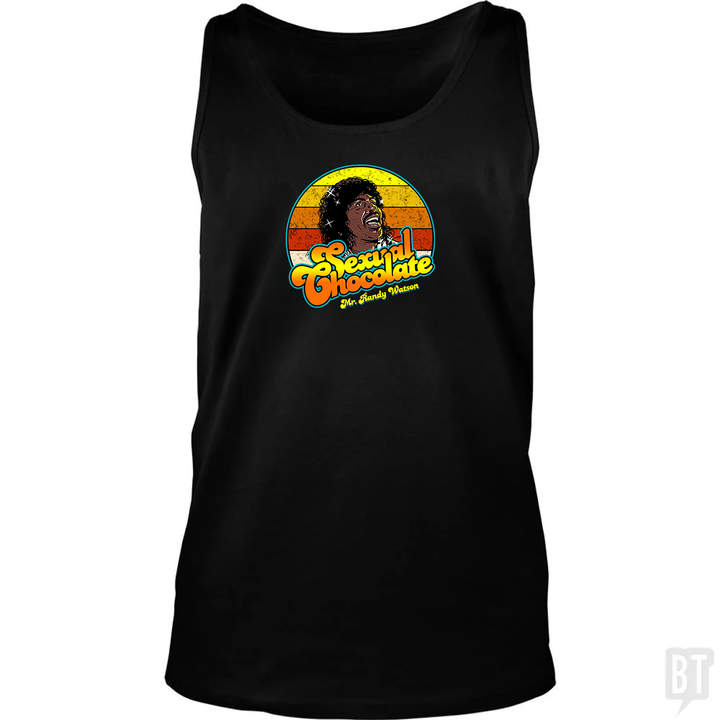Randy Watson Sexual Chocolate Retro Tank Top