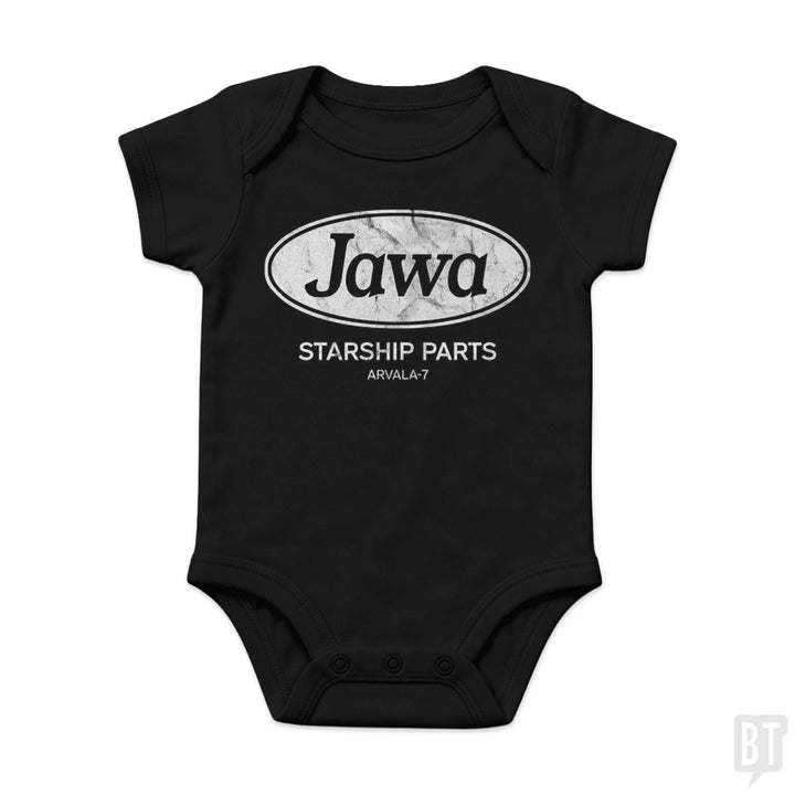 Jawa Starship Parts Baby One-Piece