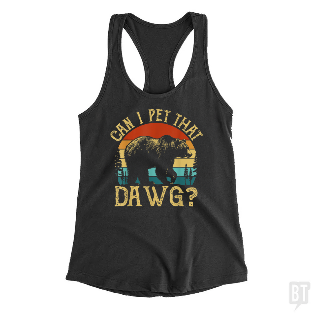 Can I Pet That Dawg Tank Top