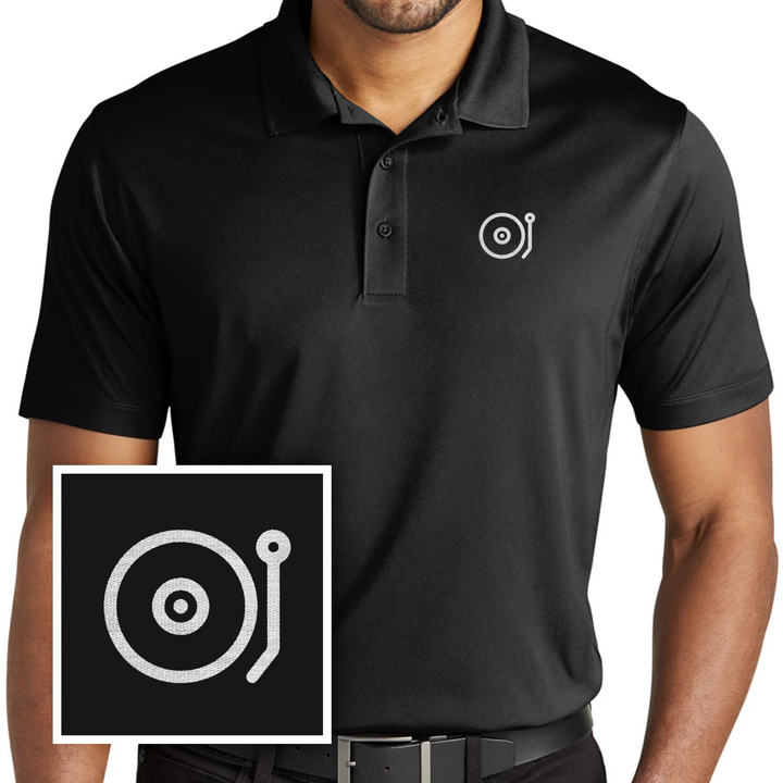 Turntable Music Polo Shirt