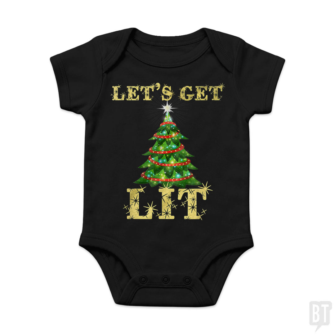 Let's Get Lit Baby One-Piece