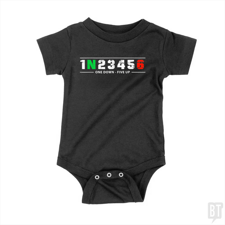Motorcycle Shift Baby One-Piece