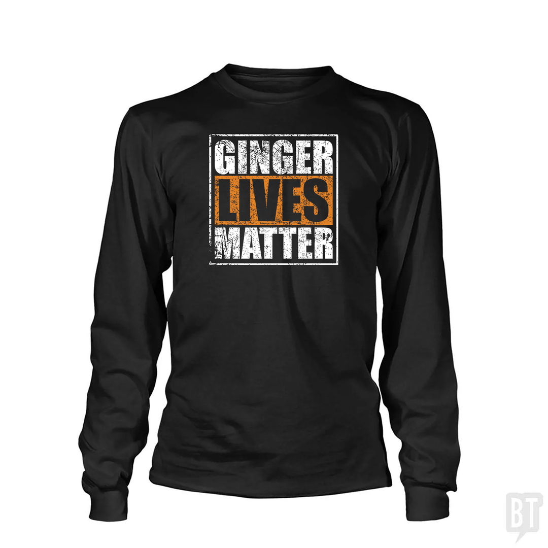 Ginger Lives Matter Long Sleeve