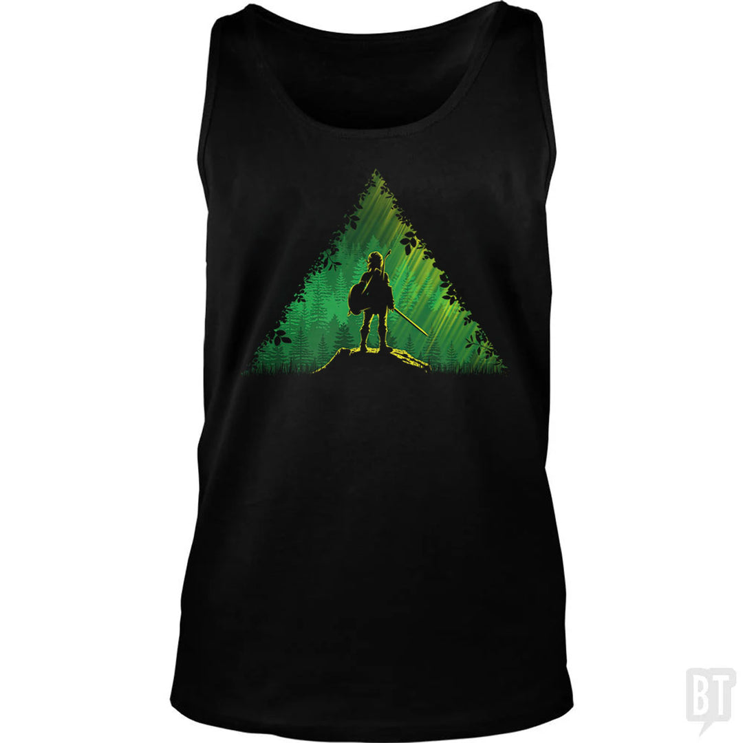 Link In A Forest Tank Top