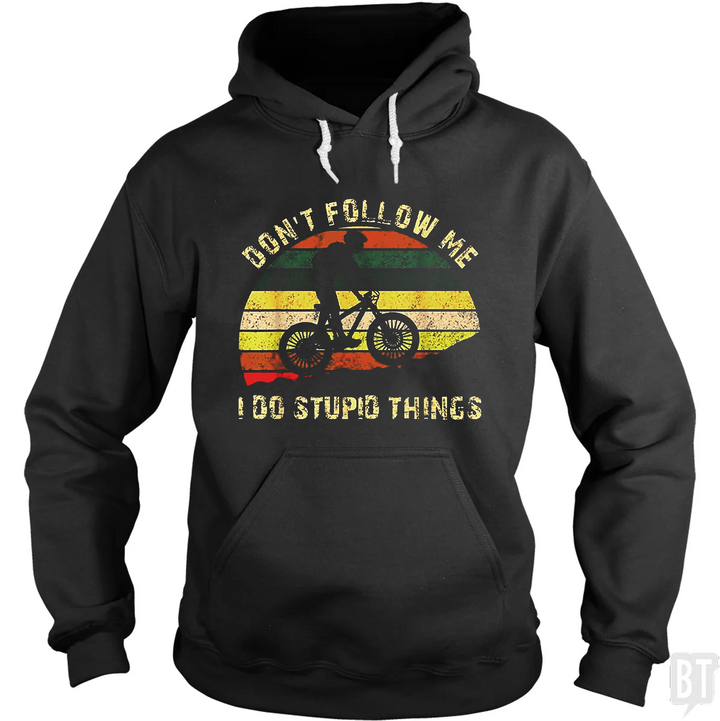 Funny Mountain Bike Hoodie