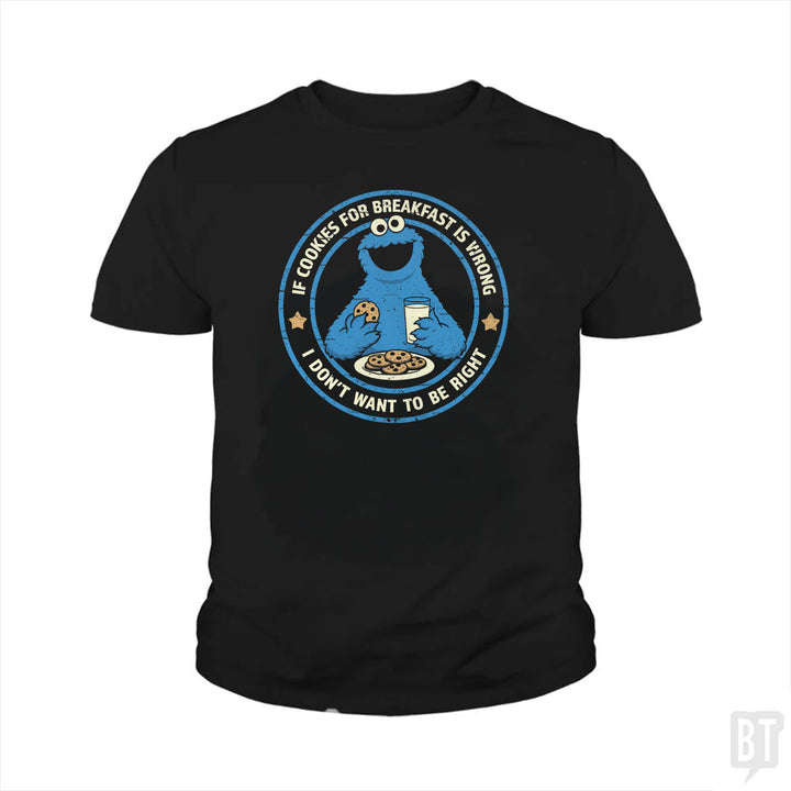 Breakfast Cookies Kids Shirt