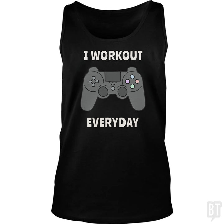 I Workout Everyday Tank Top