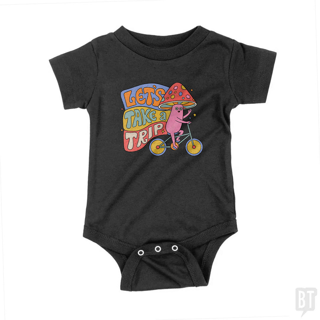Let's Take A Trip Baby One-Piece