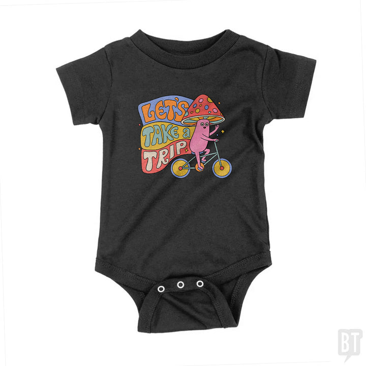 Let's Take A Trip Baby One-Piece