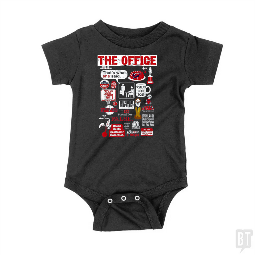Office Humor Baby One-Piece