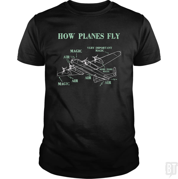 How Planes Fly Funny Aerospace Engineer Pilot