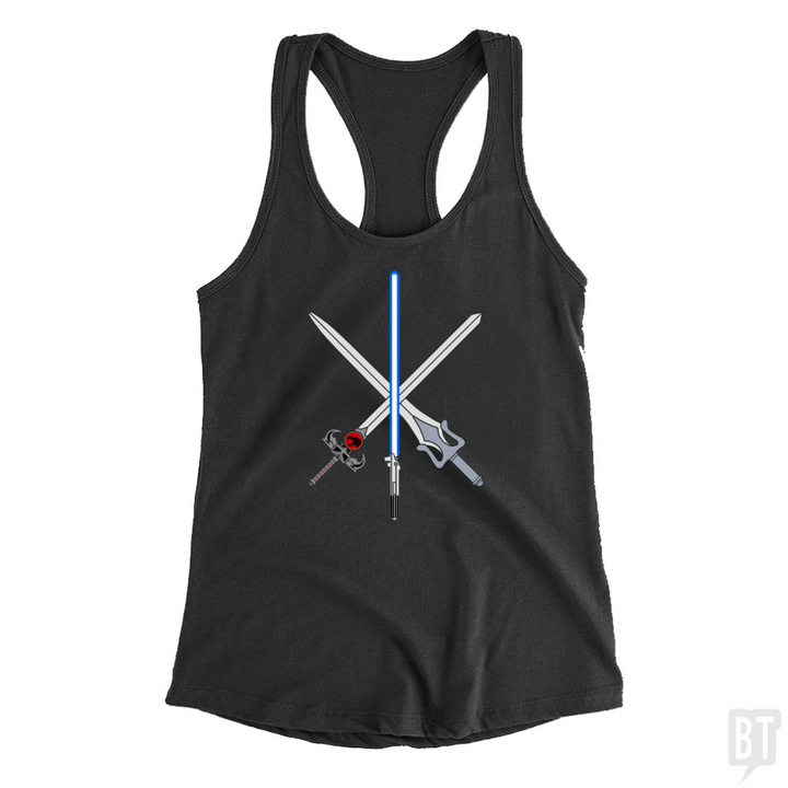 Choose Your Sword Tank Tops