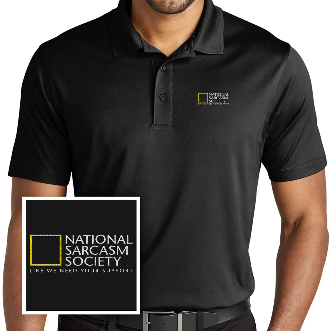 National Sarcasm Polo Shirt