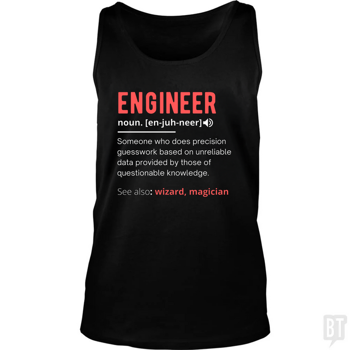 Engineer Definition Tank Top
