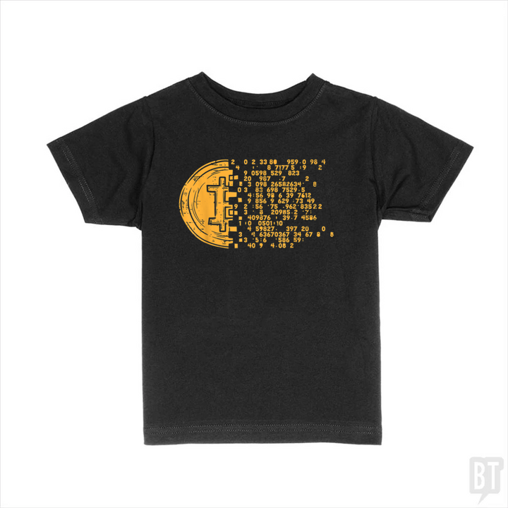 Bitcoin Digital Kids Shirt