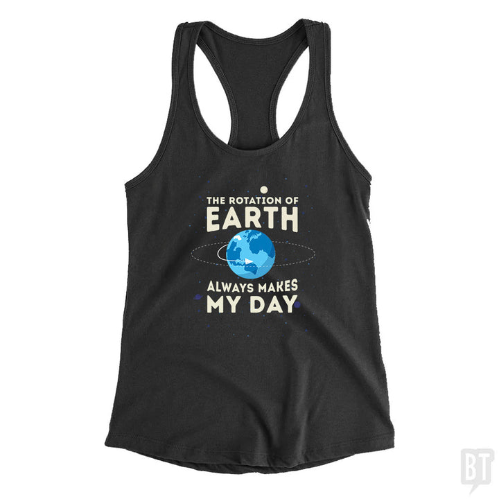 Earth Rotation Tank Top