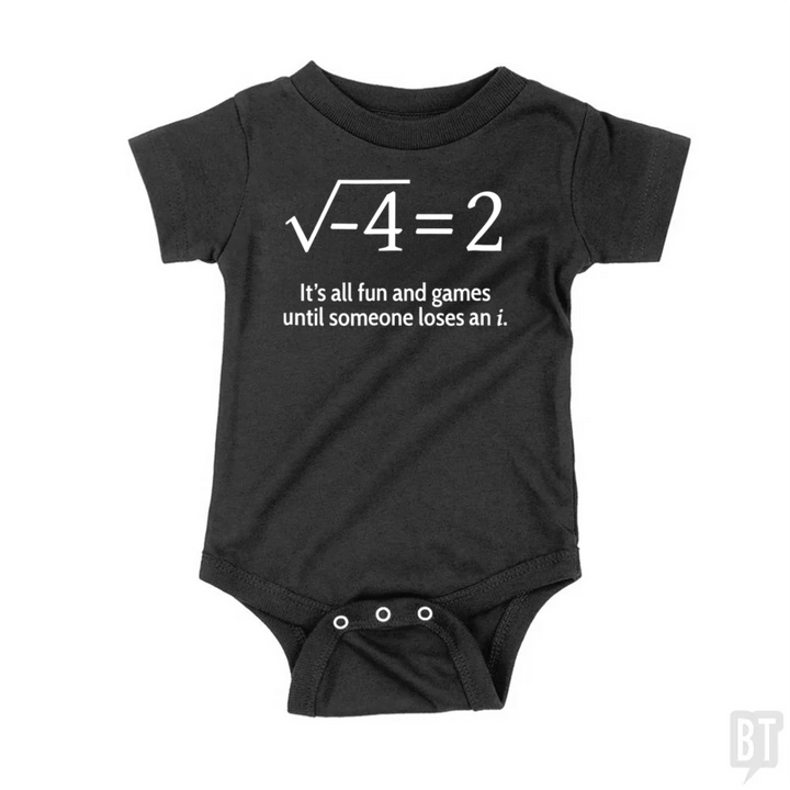 Funny Math Baby One-Piece