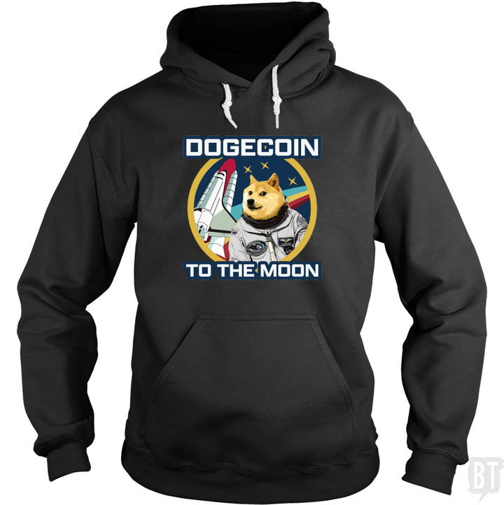 Dogecoin to the Moon Hoodie