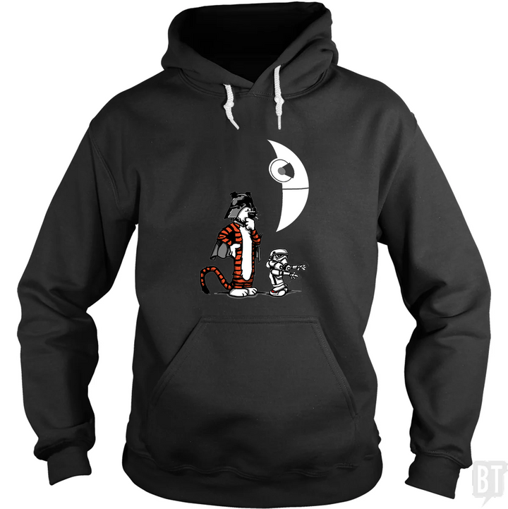 Darth Hobbes and Calvin Trooper Hoodie