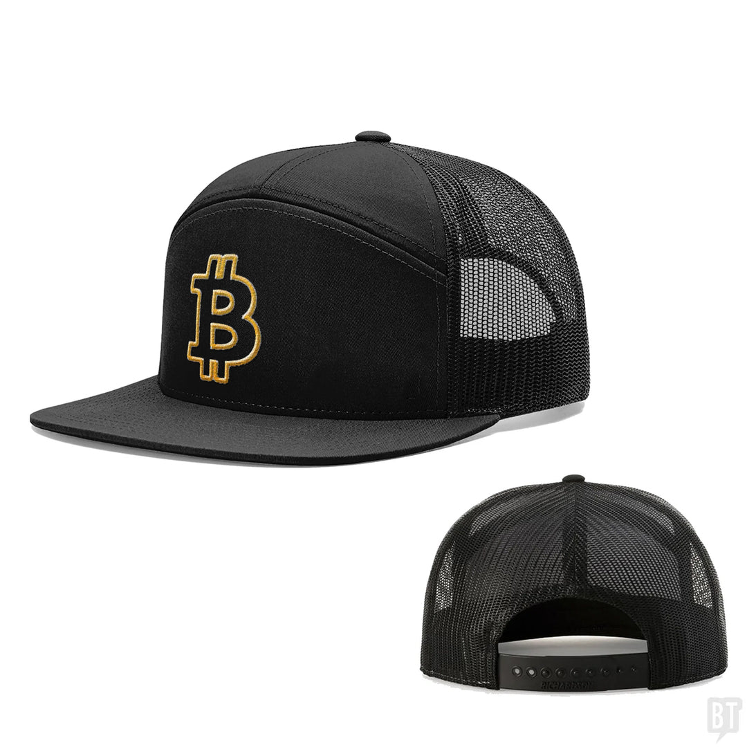 Bitcoin Outline Hats