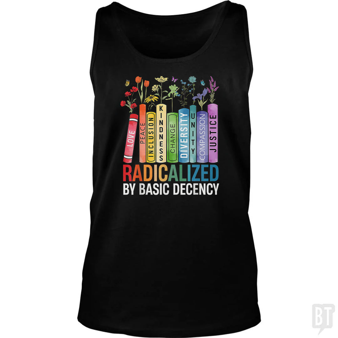 Book Flower Tank Top