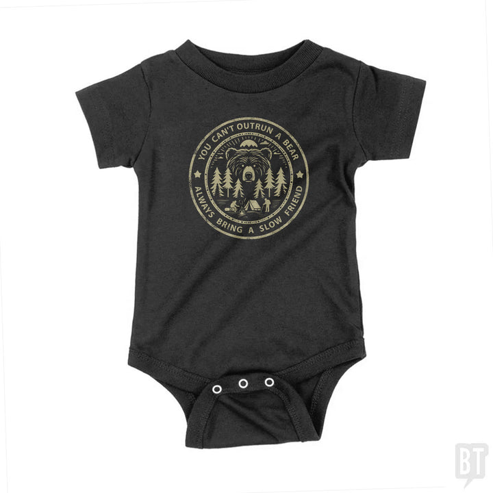 You Can't Outrun A Bear Baby One-Piece