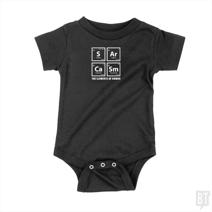 Sarcasm Baby Baby One-Piece