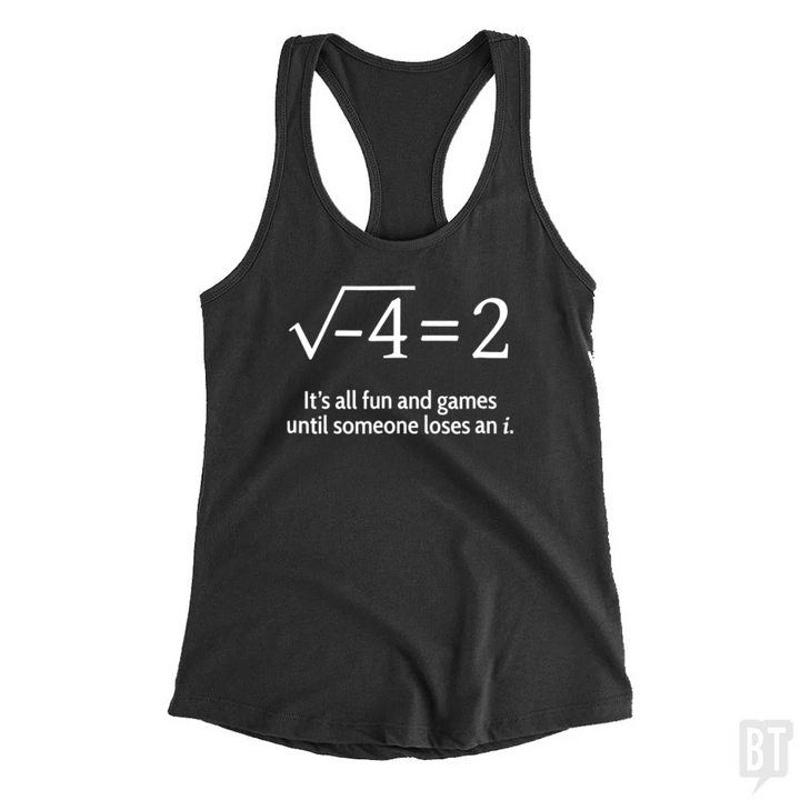 Funny Math Tank Top
