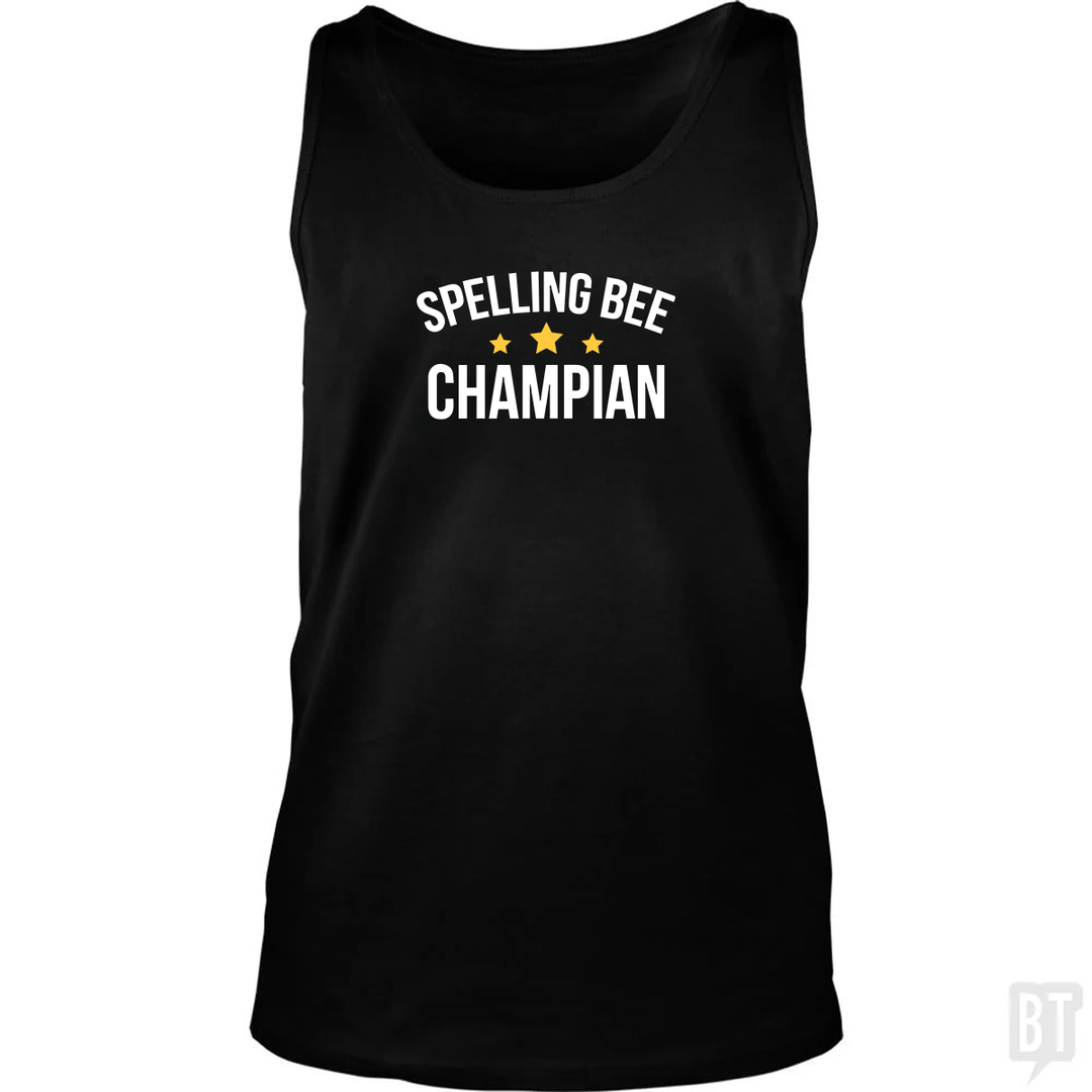 Spelling Bee Champion Tank Top