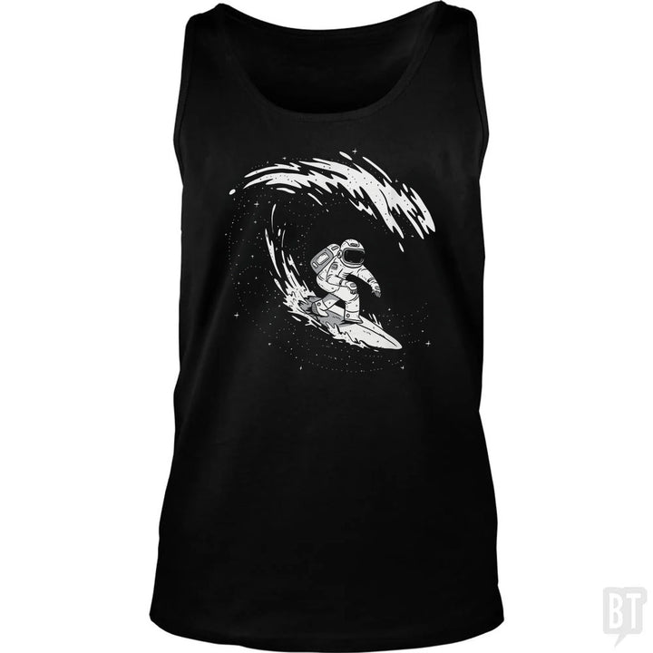 Astronaut Surfer Tank Top