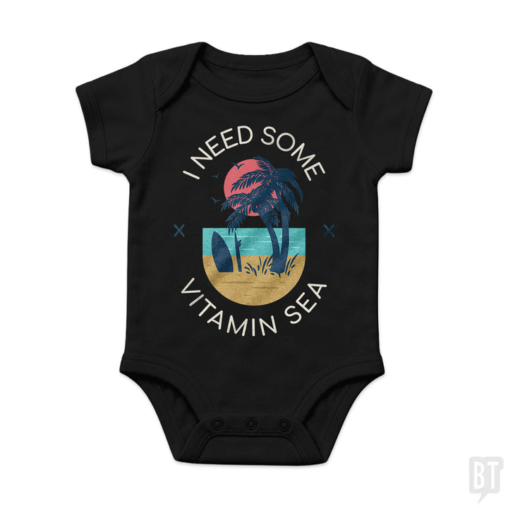 I Need Some Vitamin Sea Baby One-Piece