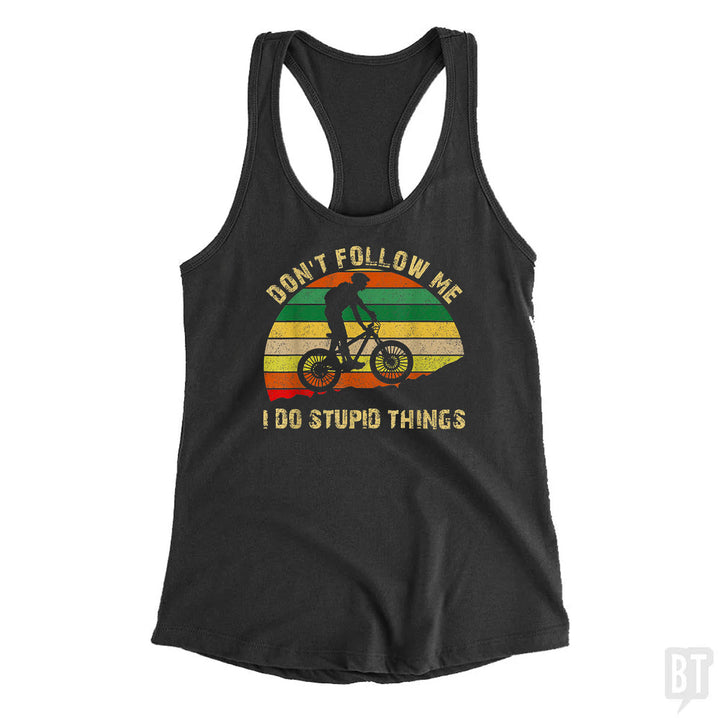 Funny Mountain Bike Tank Top