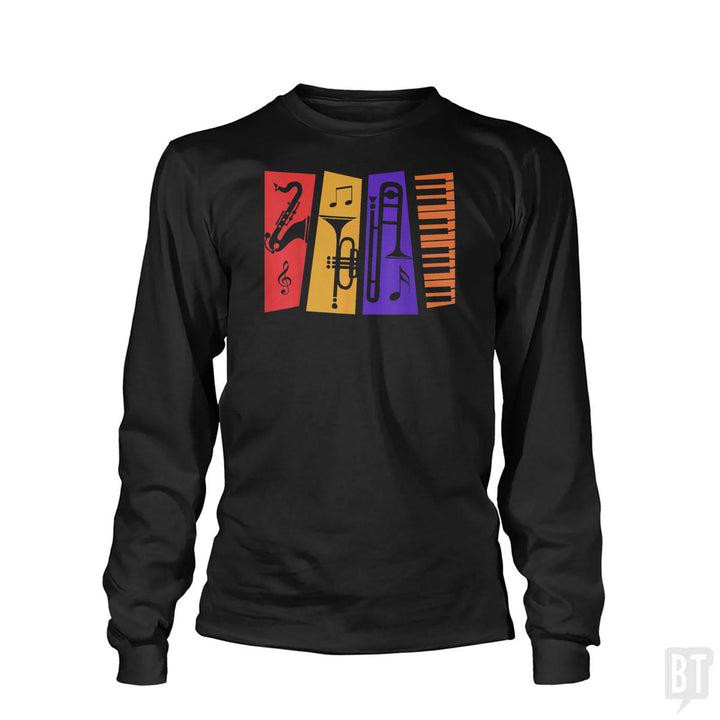 Jazz Music Long Sleeve