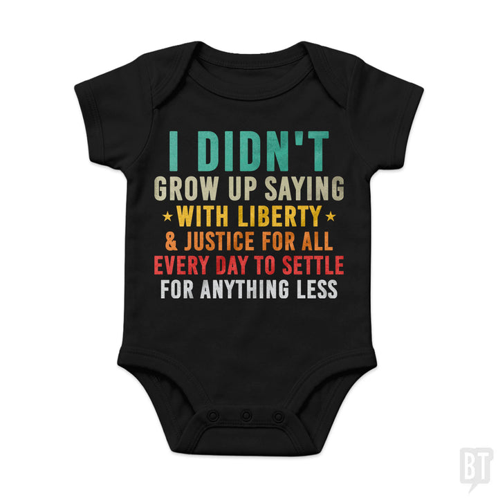Justice For All Baby One-Piece