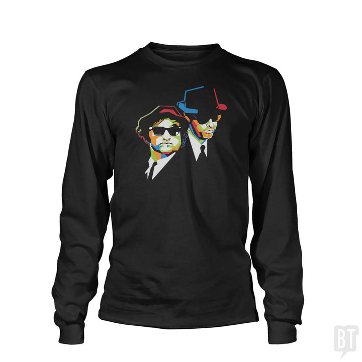 Blues Brothers Cubism Long Sleeve