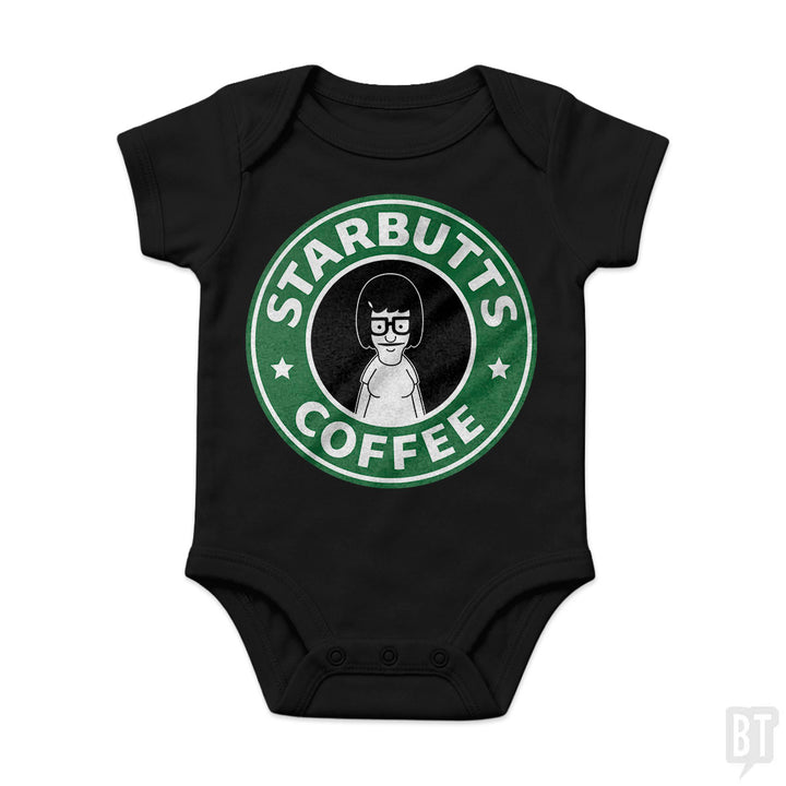 Starbutts Coffee Baby One-Piece