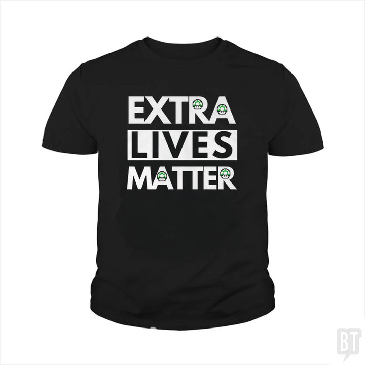 Extra Lives Matter Kids Shirt