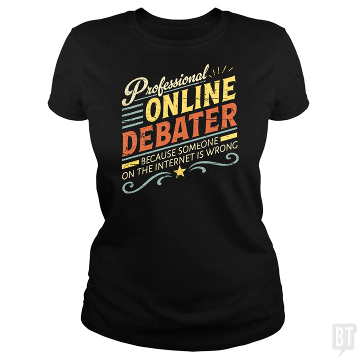 Professional Online Debater