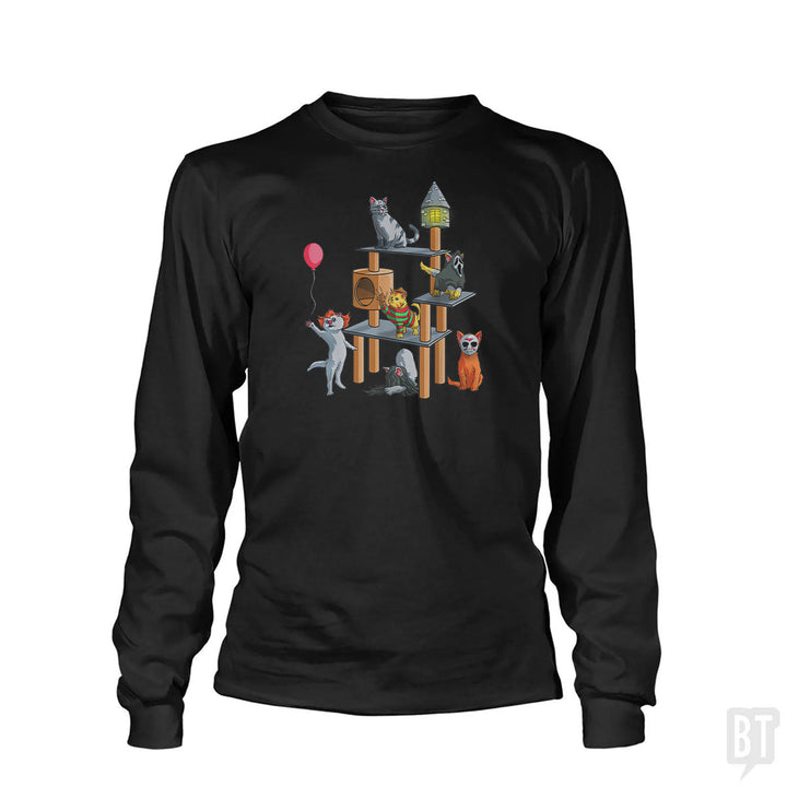 Cat Horror Movies Long Sleeve