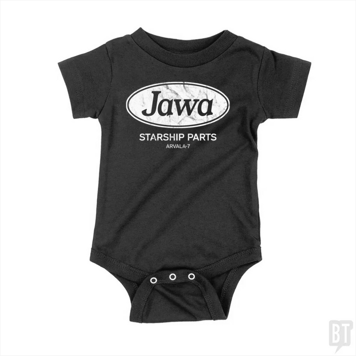 Jawa Starship Parts Baby One-Piece