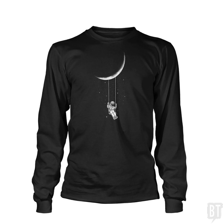 Astronaut on Moon Swing Long Sleeve