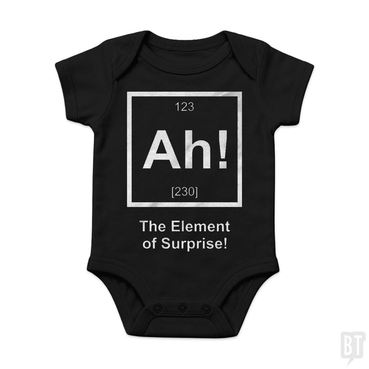 Ah! The Element Of Surprise Baby One-Piece